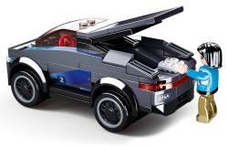 Sluban Town Auto elektromobil 136 dílků + 1 figurka (stavebnice)