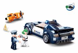 Sluban Town Auto policejní sportovní vůz 284 dílků + 2 figurky (stavebnice)