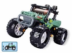 Sluban Town Auto zelené závodní off-road 155 dílků + 1 figurka (stavebnice)