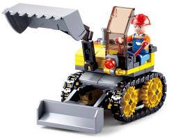 Sluban Town Bagr pásový malý 132 dílků + 1 figurka (stavebnice)