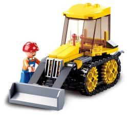 Sluban Town Buldozer malý 132 dílků + 1 figurka (stavebnice)