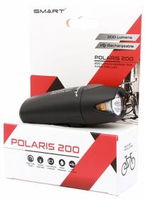 Smart světlo přední Polaris 183-USB 200lm černé