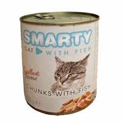 SMARTY Cat Rybí chunks, konzeva 810 g SMARTY Cat Rybí chunks, konzeva 810 g