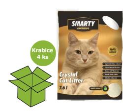 SMARTY exclusive silikátové stelivo jablko 7,6 l (4 ks) % (bal. 4 ks) SMARTY exclusive silikátové stelivo jablko 7,6 l (4 ks) % (bal. 4 ks)
