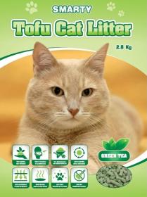 Smarty Tofu Cat Litter Green Tea podestýlka 6 l Smarty Tofu Cat Litter Green Tea podestýlka 6 l