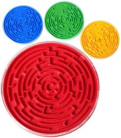 Směr SMĚR Hra Bludiště (hlavolam) 4 barvy plast Směr SMĚR Hra Bludiště (hlavolam) 4 barvy plast