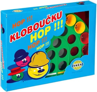 Směr Hra Kloboučku Hop (společenská hra) 3 barvy