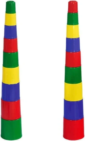 Směr Kubus (kostky) pyramida kulatá Plast BABY