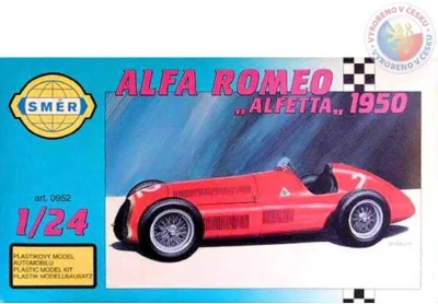 Směr Model auto Alfa Romeo 1947 1:24 (stavebnice auta)