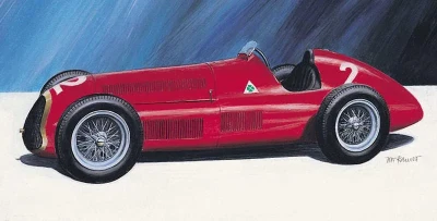 Směr Model auto Alfa Romeo 1947 1:24 (stavebnice auta)