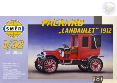 Směr Model auto Packard Landaulet 1912 1:32 (stavebnice auta) Směr Model auto Packard Landaulet 1912 1:32 (stavebnice auta)
