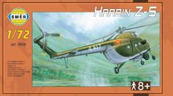 Směr SMĚR Model helikoptéra Harbin Z-5 1:72 stavebnice vrtulníku 122 dílků Směr SMĚR Model helikoptéra Harbin Z-5 1:72 stavebnice vrtulníku 122 dílků
