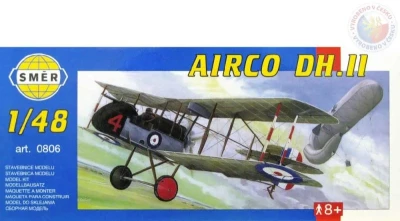 Směr Model letadlo Airco DH II 1:48 (stavebnice letadla)
