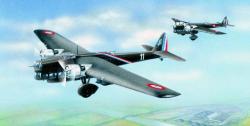 Směr SMĚR Model letadlo Amiot 143 1:72 (stavebnice letadla)