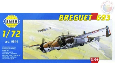 Směr Model letadlo Breguet 693 1:72 (stavebnice letadla)