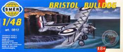Směr SMĚR Model letadlo Bristol bulldog 1:48 (stavebnice letadla)