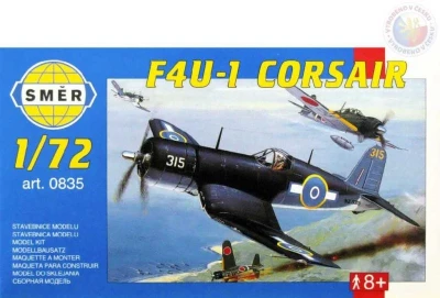 Směr Model letadlo Chance Vought F4U-1 (stavebnice letadla) Směr Model letadlo Chance Vought F4U-1 (stavebnice letadla)