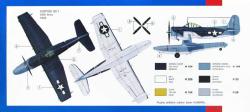 Směr SMĚR Model letadlo Curtiss SC1 Seahawk 1:72 (stavebnice letadla)