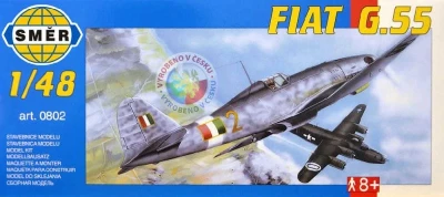 Směr Model letadlo Fiat G 55 1:48 (stavebnice letadla) Směr Model letadlo Fiat G 55 1:48 (stavebnice letadla)