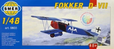 Směr Model letadlo Fokker D-VII 1:48 (stavebnice letadla)