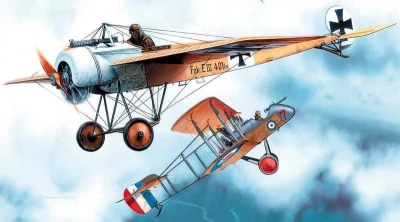 Směr Model letadlo Fokker E.III 1:72 (stavebnice letadla)