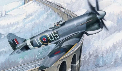 Směr Model letadlo Hawker Tempest MK V 1:72 (stavebnice letadla)
