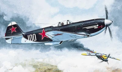 Směr Model letadlo Jakovlev Jak 3 1:72 (stavebnice letadla)