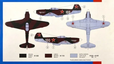 Směr Model letadlo Jakovlev Jak 3 1:72 (stavebnice letadla)