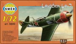 Směr SMĚR Model letadlo Lavočkin La-7 1:72 stavebnice letadla 50 dílků