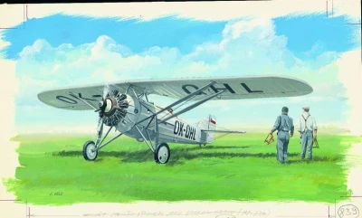 Směr Model letadlo Morane Saulnier MS 230 1:72 (stavebnice letadla)