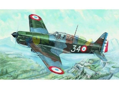 Směr Model letadlo Morane Saulnier MS 406 1:72 (stavebnice letadla)