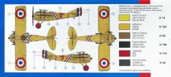 Směr SMĚR Model letadlo Spad VII 1:40 (stavebnice letadla)