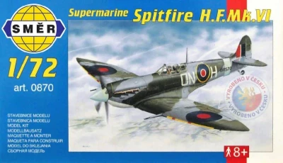 Směr Model letadlo Sup.Spitfire 1:72 (stavebnice letadla)