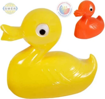 Směr SMER Plávacie zvieratko 2 farby kačička 12cm do vane Směr SMER Plávacie zvieratko 2 farby kačička 12cm do vane
