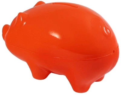 Směr Pokladnička dětská kasička prasátko různé barvy plast