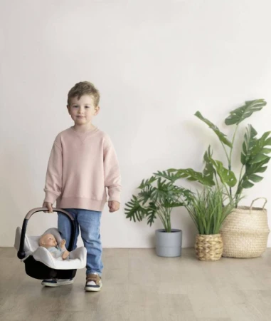 Smoby Autosedačka Maxi-Cosi pro panenku miminko do 42cm béžová