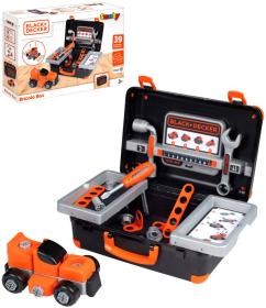 Smoby B+D Bricolo pracovní dětské nářadí + montážní auto malý kutil v kufříku Smoby B+D Bricolo pracovní dětské nářadí + montážní auto malý kutil v kufříku