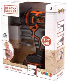 Smoby B+D Dětský aku šroubovák / vrtačka 2v1 na baterie Světlo