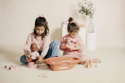 Smoby Baby Nurse vanička pro panenku miminko set s příslušenstvím
