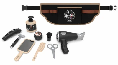 Smoby Barber sada na holenie a strihanie pás s doplnkami na batérie Svetlo Zvuk