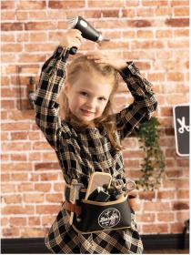 Smoby Barber sada na holení a stříhání pás s doplňky na baterie Světlo Zvuk