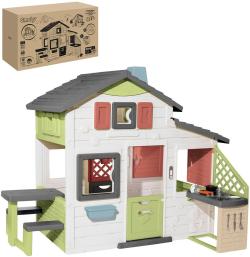 Smoby Domček záhradný s kuchyňou rozšíriteľný set s doplnkami na batérie Zvuk Smoby Domček záhradný s kuchyňou rozšíriteľný set s doplnkami na batérie Zvuk
