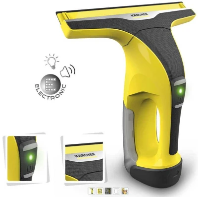 Smoby Karcher WV6 dětský čistič oken žlutý na baterie Světlo Zvuk