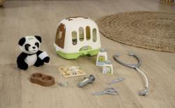 Smoby Malý veterinář dětské lékařské potřeby s přepravním boxem a pandou