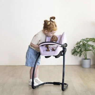 Smoby Maxi-Cosi 3v1 Nosítko židlička houpačka pro panenku miminko