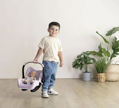 Smoby Maxi-Cosi Autosedačka pro panenku miminko světle růžová