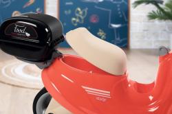 Smoby Odrážedlo retro skútr Food Express rozvoz jídla dětské vozítko
