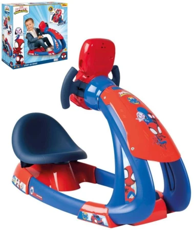 Smoby Trenažér V8 Driver Spidey simulátor řízení na baterie Světlo Zvuk
