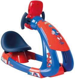 Smoby Trenažér V8 Driver Spidey simulátor řízení na baterie Světlo Zvuk