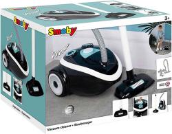 Smoby Vysavač dětský 27cm Eco Clean černobílý na baterie Zvuk plast